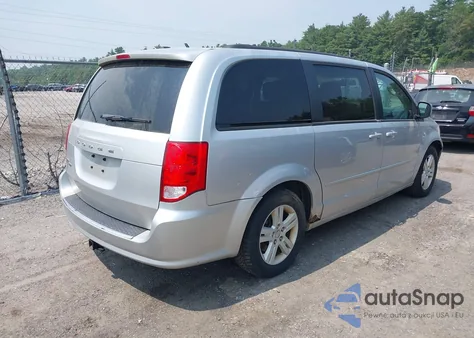 2012 Dodge Grand Caravan Sxt из США, поврежденный, VIN 2C4RDGCG8CR268494